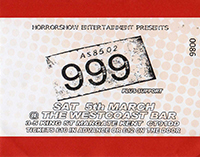 999 - The Westcoast Bar, Margate 5.3.16